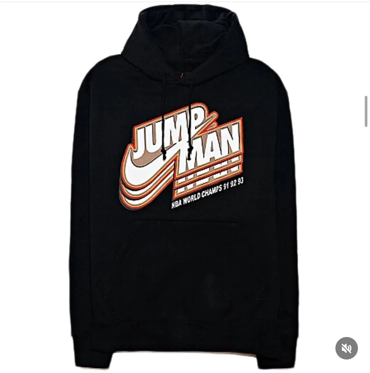 Hoodie nike jump man black