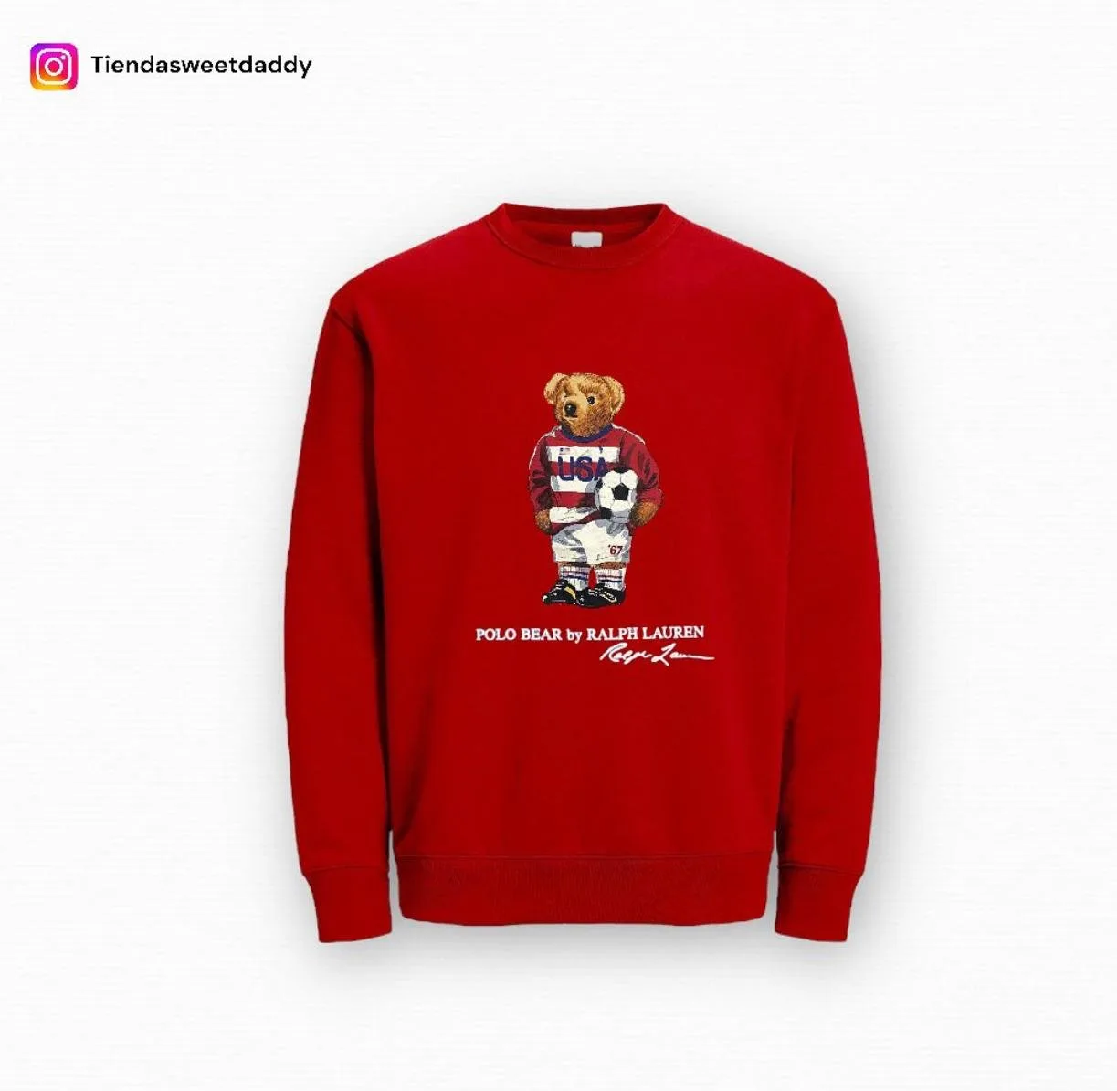 Buzo polo bear ftb red