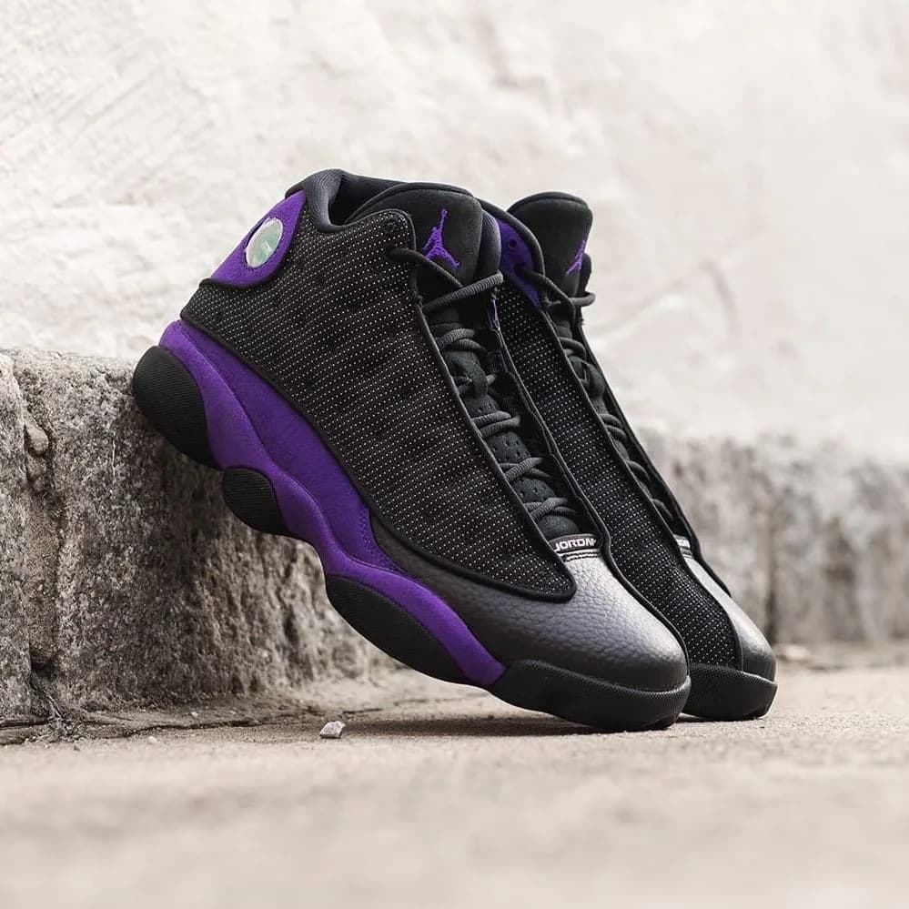 Jordan Retro 13 Negra Morada
