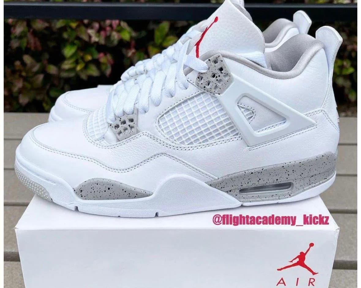 Jordan Retro 4 Oreo Blanca